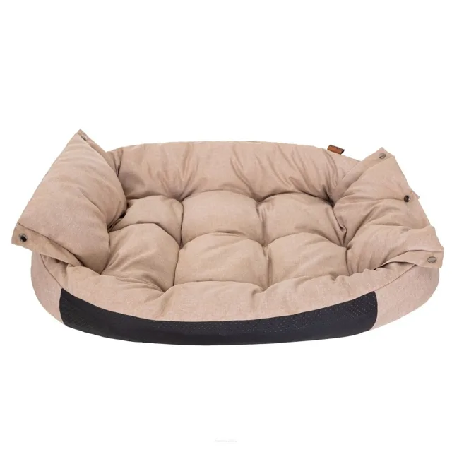 Reedog pelíšek Twice béžový - L | P58407