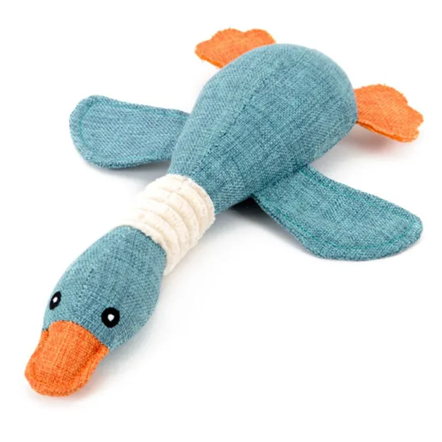 Reedog Plush Duck XXL, šustící plyšová hračka s pískátkem, 50 cm | P50265