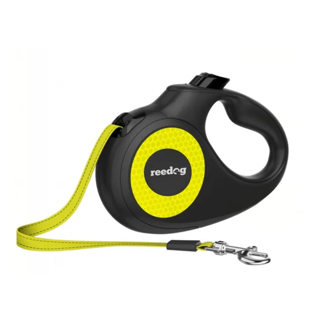 Reedog samonavíjecí vodítko S 15kg / 5m páska / reflexní | P55616