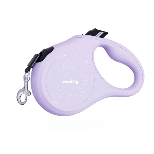 Reedog Senza Basic samonavíjecí vodítko M 25kg/ 5 m páska / pastelové fialové | P57919