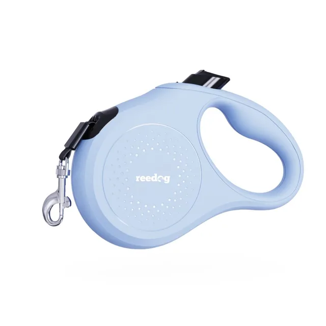 Reedog Senza Basic samonavíjecí vodítko M 25kg/ 5 m páska / pastelové modré | P57905