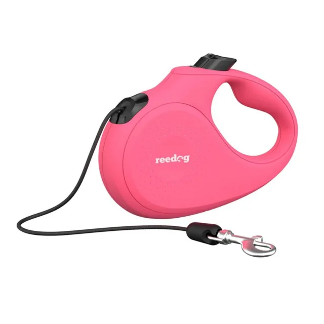 Reedog Senza Basic samonavíjecí vodítko S 12kg / 5m lanko / růžové | P40156