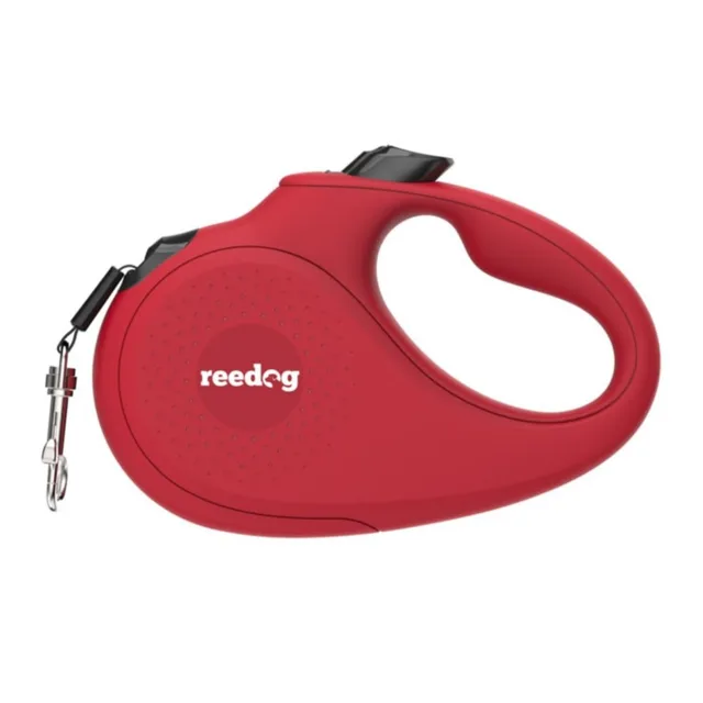Reedog Senza Basic samonavíjecí vodítko S 15kg / 5m páska / červené | P37357