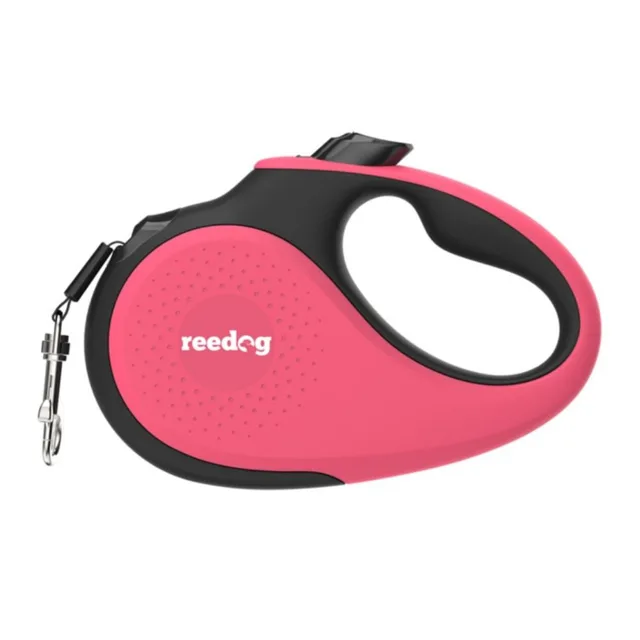 Reedog Senza Premium samonavíjecí vodítko L 50kg / 5m páska / růžové | P38091