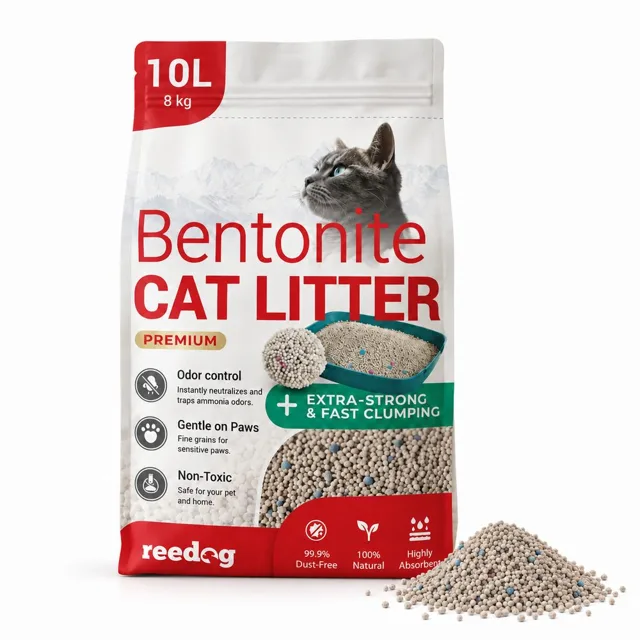 Reedog stelivo pro kočky Bentonite 10 l | P59256