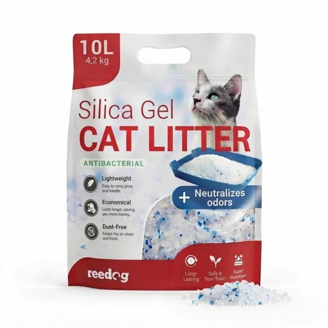 Reedog stelivo pro kočky Silica 10 l / 4,2 kg | P59269