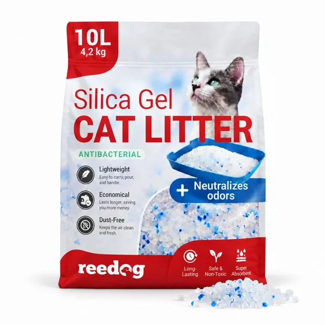Reedog stelivo pro kočky Silica 10 l | P59269