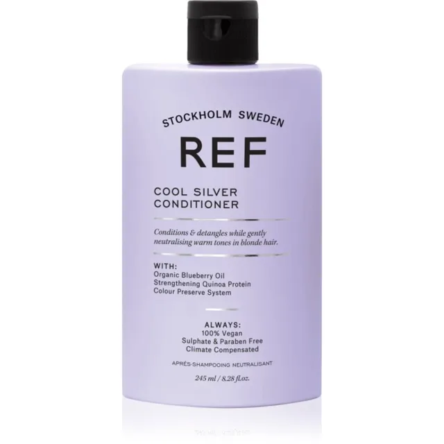 REF Cool Silver Conditioner hydratační kondicionér neutralizující žluté tóny 245 ml