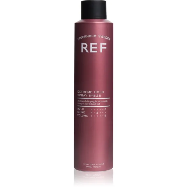 REF Extreme Hold Spray N°525 sprej na vlasy s extra silnou fixací 300 ml