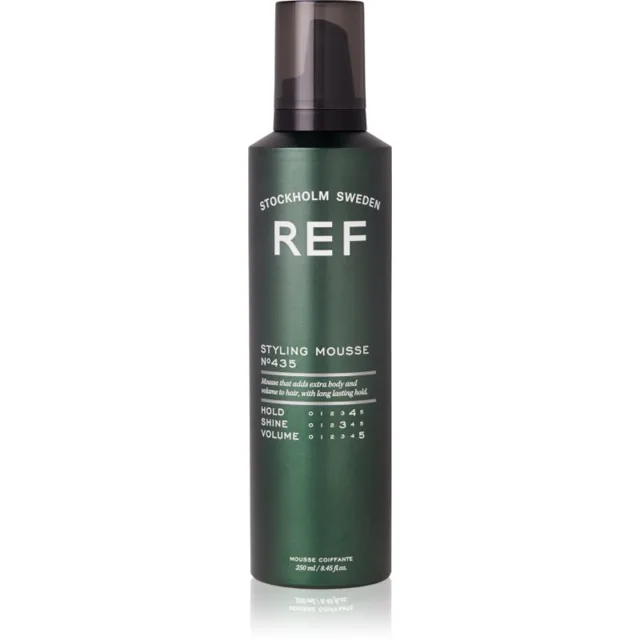 REF Styling Mousse luxusní objemová pěna pro dlouhotrvající zpevnění 250 ml