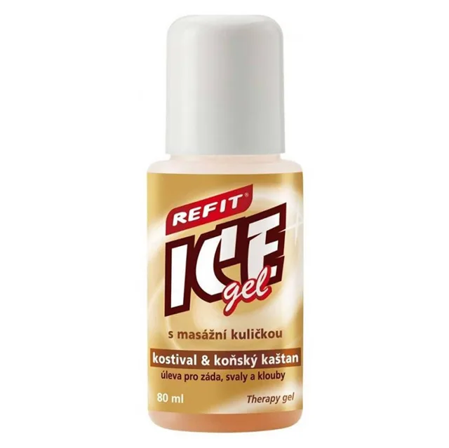 Refit Ice gel roll-on s kostivalem 80 ml hnědý