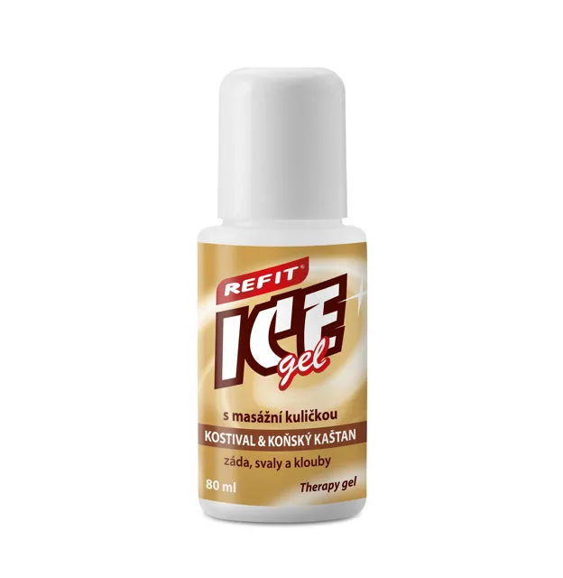 Refit Ice gel roll-on s kostivalem 80 ml
