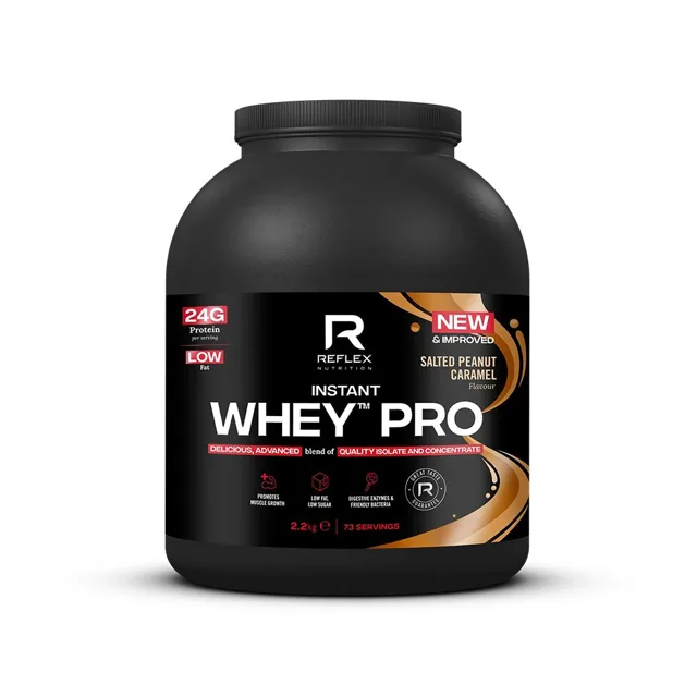 Reflex Nutrition Instant Whey PRO slaný arašídový karamel 2,2 kg