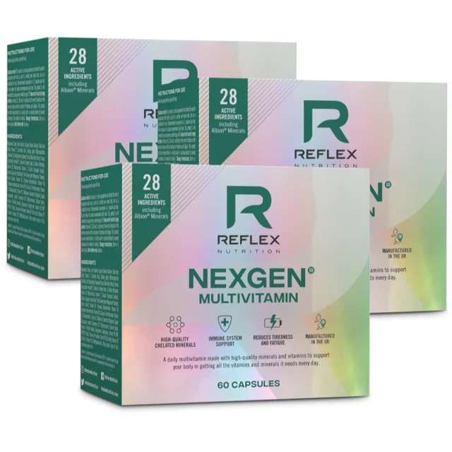 Reflex Nutrition Nexgen® Multivitamin kapsle s multivitamínovým komplexem 60 cps