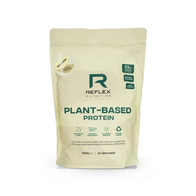 Reflex Nutrition Plant Based Protein vanilka 600 g