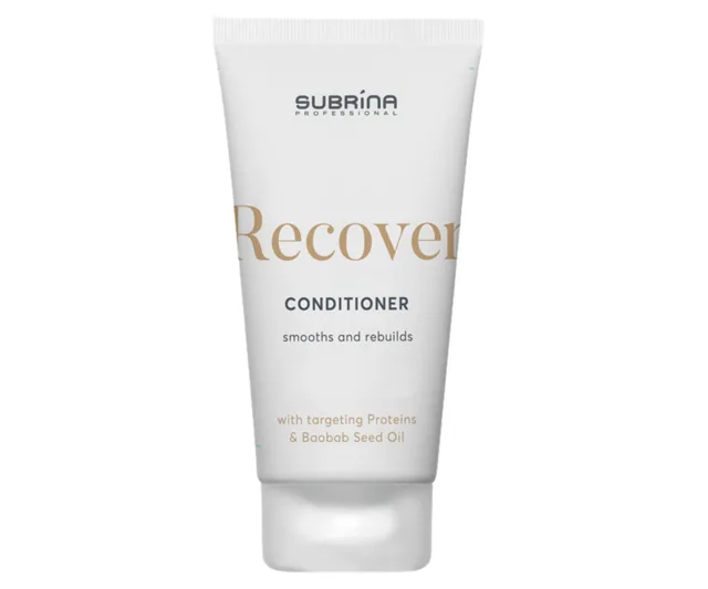 Regenerační kondiconér pro suché a poškozené vlasy Subrina Professional Recover Conditioner - 25 ml