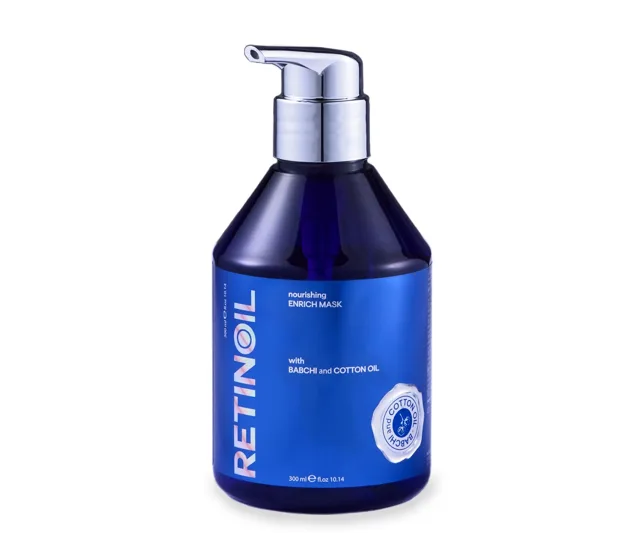 Regenerační maska pro suché a poškozené vlasy Kléral System Retinoil Nourishing Enriched Mask - 300 ml + dárek zdarma