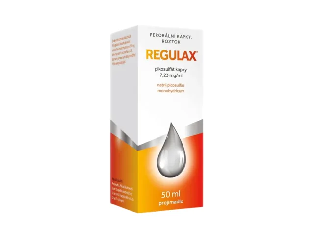 REGULAX PIKOSULFÁT 7,23MG/ML perorální kapky, roztok 1x50ml