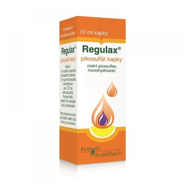 REGULAX Pikosulfát kapky 75 mg 10 ml