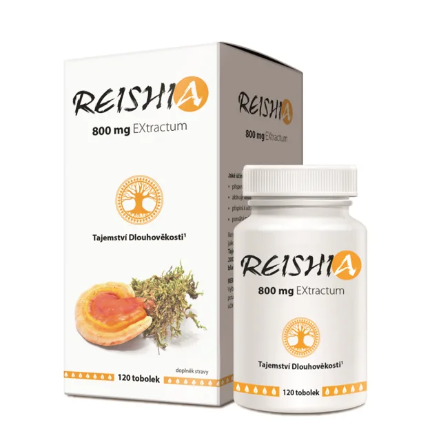 REISHIA 800 mg extractum 120 tobolek