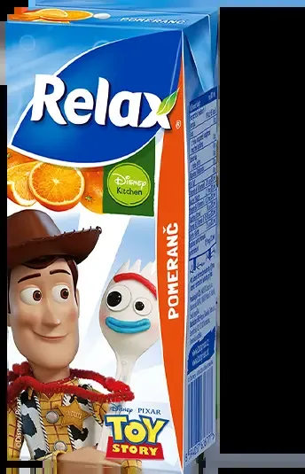 Relax pomeranč 0,2l