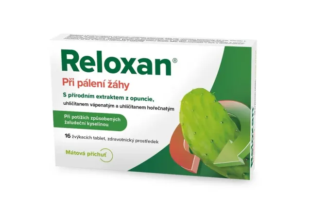 Reloxan Mint 16 žvýkacích tablet