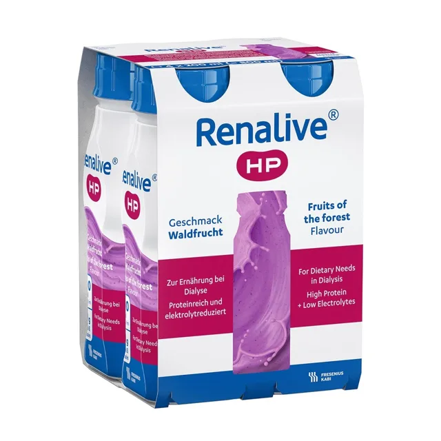 Renalive HP příchuť lesní plody 4x200 ml