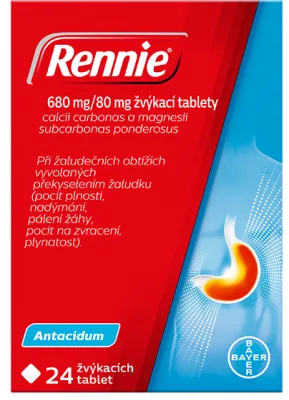 Rennie 680mg/80mg tbl.mnd.24