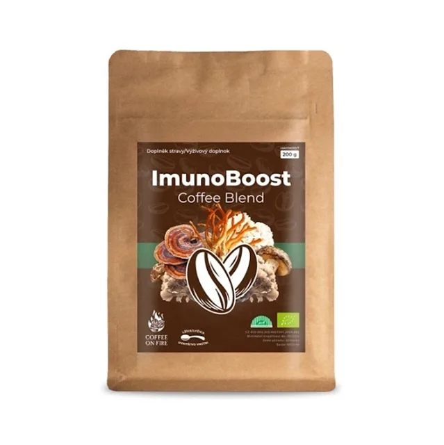 RENOVALITY Imuno boost mushroom coffee blend BIO 200 g