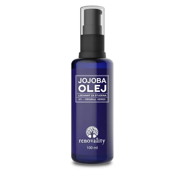 Renovality Jojobový olej za studena lisovaný 100 ml