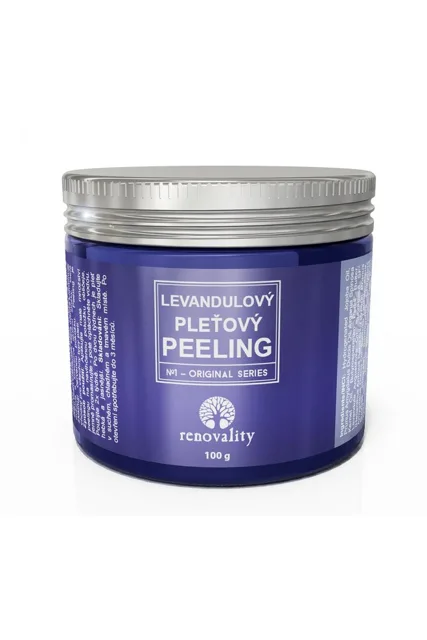 Renovality Levandulový pleťový peeling 100 g