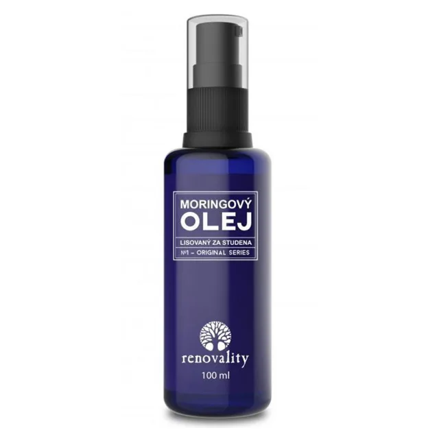 RENOVALITY Moringový olej za studena lisovaný 100 ml