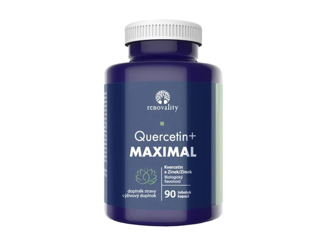 Renovality - Quercetin+ MAXIMAL, 90 rostlinných kapslí