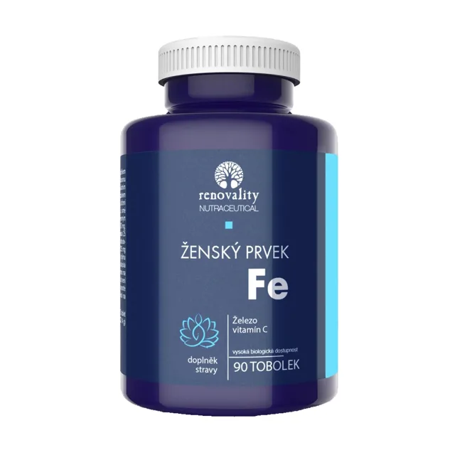 Renovality Ženský prvek Fe 90 tablet