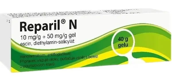 Reparil-Gel N 10mg/g+50mg/g gel 40 g