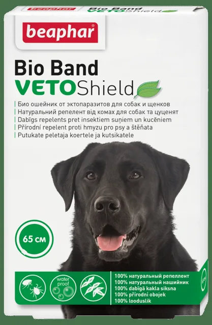 Repelentní obojek pro psy Beaphar Bio Band 65cm