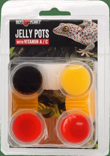Repti Planet krmivo Jelly Pots Mixed 8ks