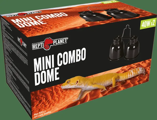 Repti Planet Osvětlení Dual Mini Combo Dome 2x40W