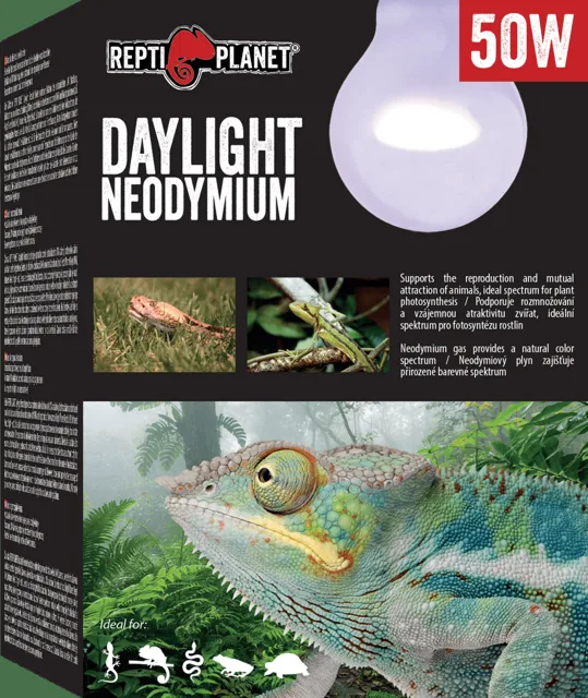Repti Planet žárovka Daylight Neodymium 50W