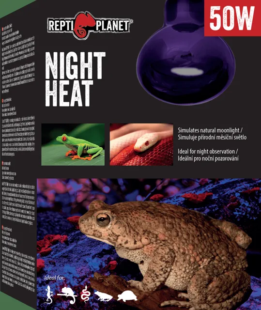 Repti Planet žárovka Moonlight Heat 50W
