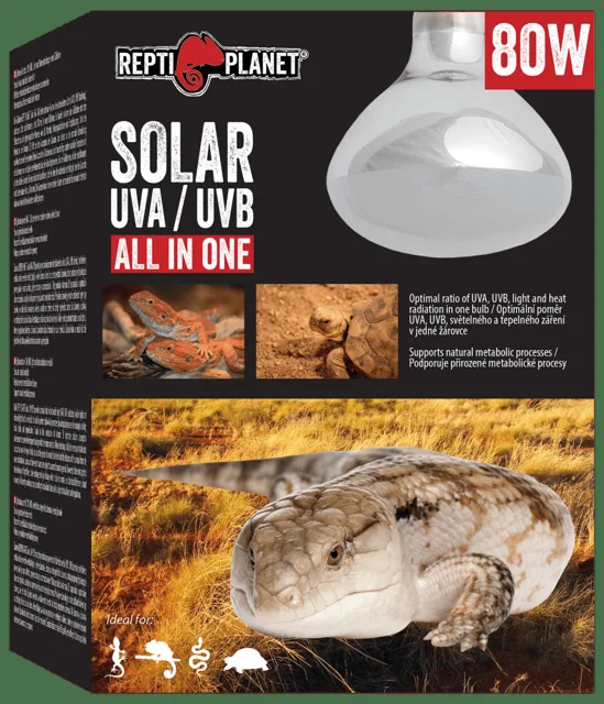 Repti Planet žárovka Solar UVA & UVB Mercury 80W