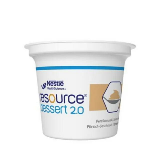 RESOURCE Dessert 2.0 broskev 4 x 125ml