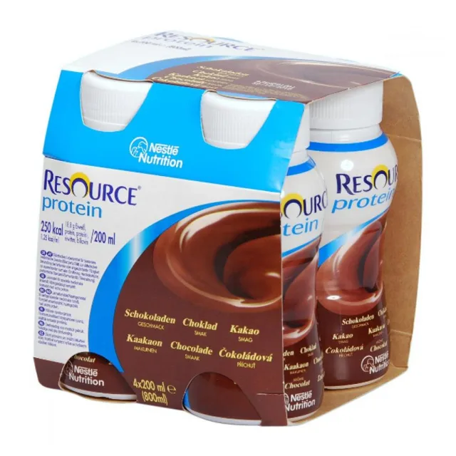 RESOURCE Protein čokoládový 4x200 ml