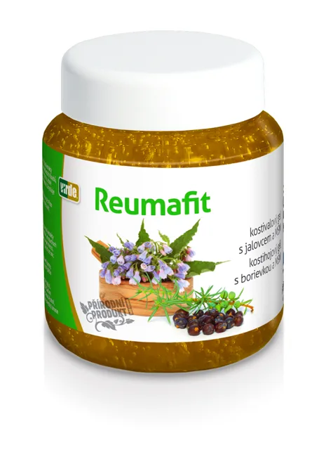 Reumafit kostivalový gel s jalovcem+MSM 350g