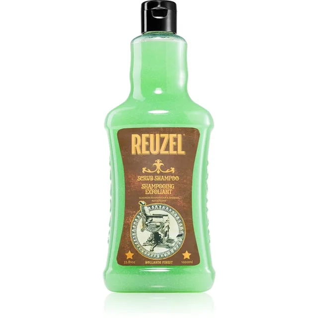 Reuzel Hair Scrub Shampoo čisticí šampon na vlasy pro muže 1000 ml