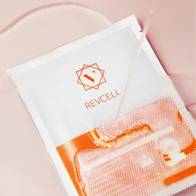 REVCELL - Vita Collagen Full Face Lifting Up Mask - Kolagenová maska s liftingovými vlákny - 1 ks