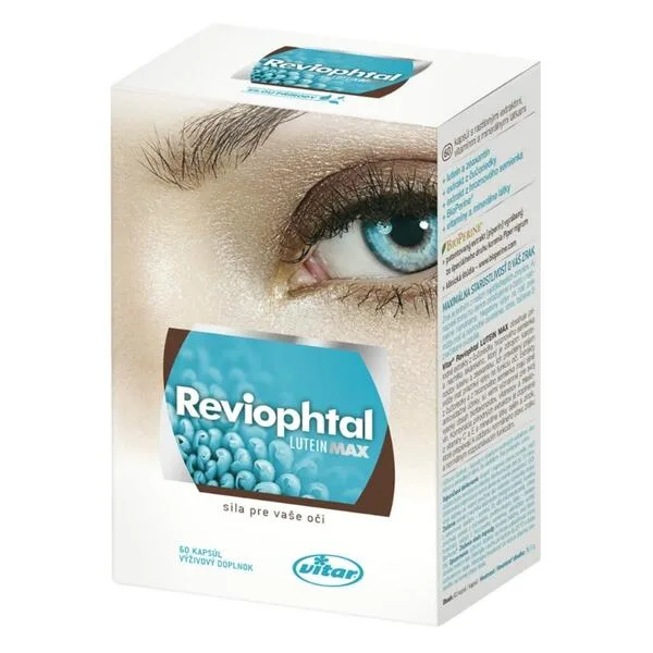 Reviophtal Lutein max, 60 kapslí