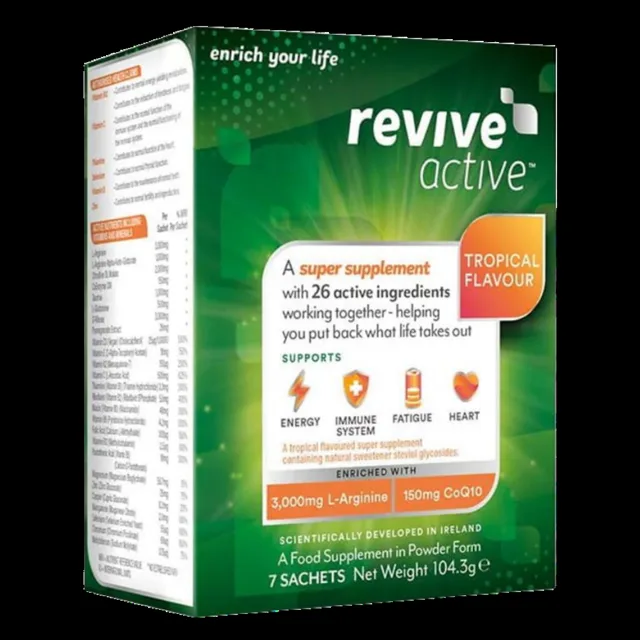 Revive Active 30 x 12,7g - pomeranč, mango