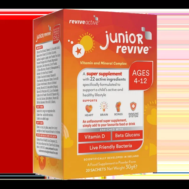 Revive Active Junior Revive (Imunita, odolnost, růst - děti) 20 x 1,5g - bez příchutě
