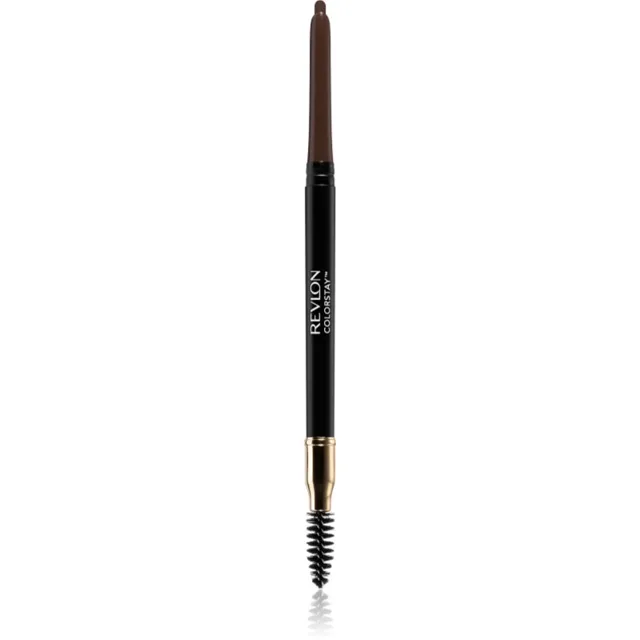 Revlon Cosmetics ColorStay™ oboustranná tužka na obočí s kartáčkem odstín 220 Dark Brown 0,35 g